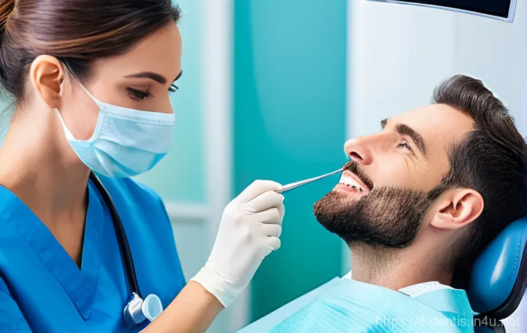 치과의사 연수 프로그램 추천 - **Prompt: Advanced Digital Implantology**
A highly skilled male dentist, in his late 30s with a ...