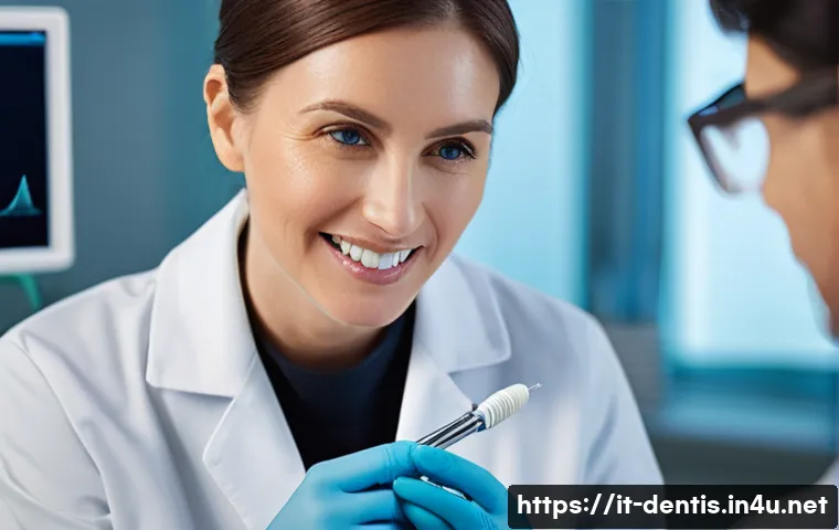 치과 보철 전문의가 되는 방법 - **Prompt:** A skilled dental prosthetist, a woman in her late 30s with a focused expression and wear...