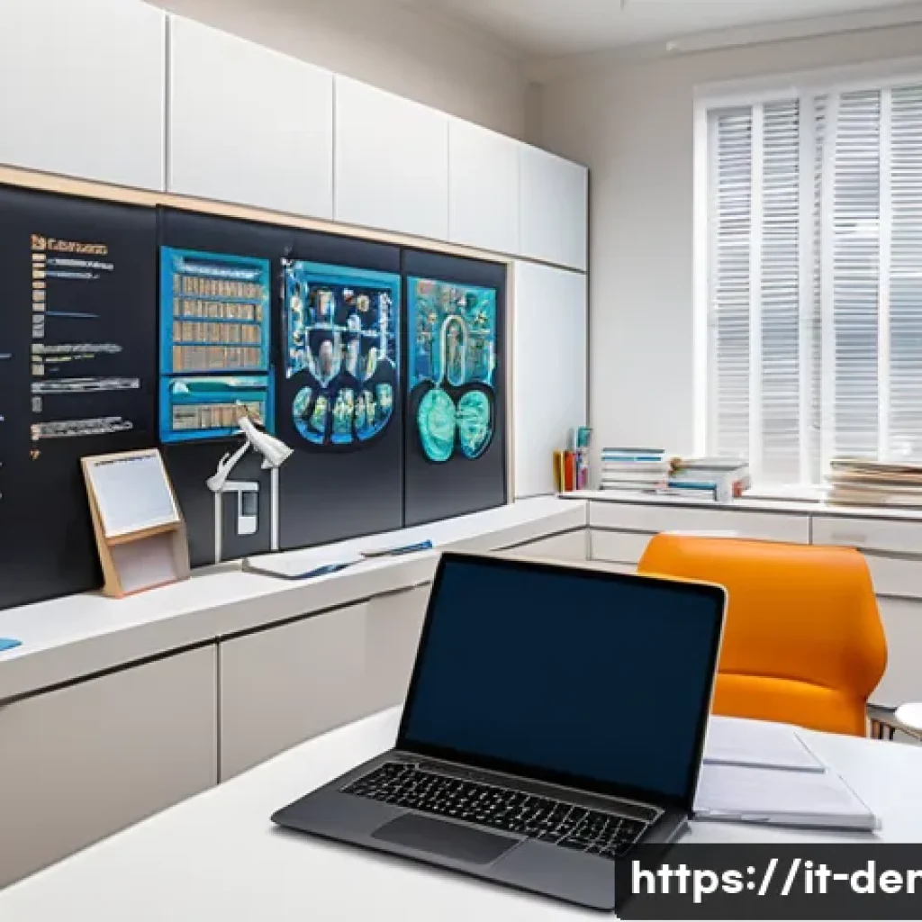치과의사 면허 시험 기출 문제 분석 - A detailed study environment scene showing an Italian dental student preparing for a professional de...